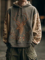 Männer Western Elk Hoodie