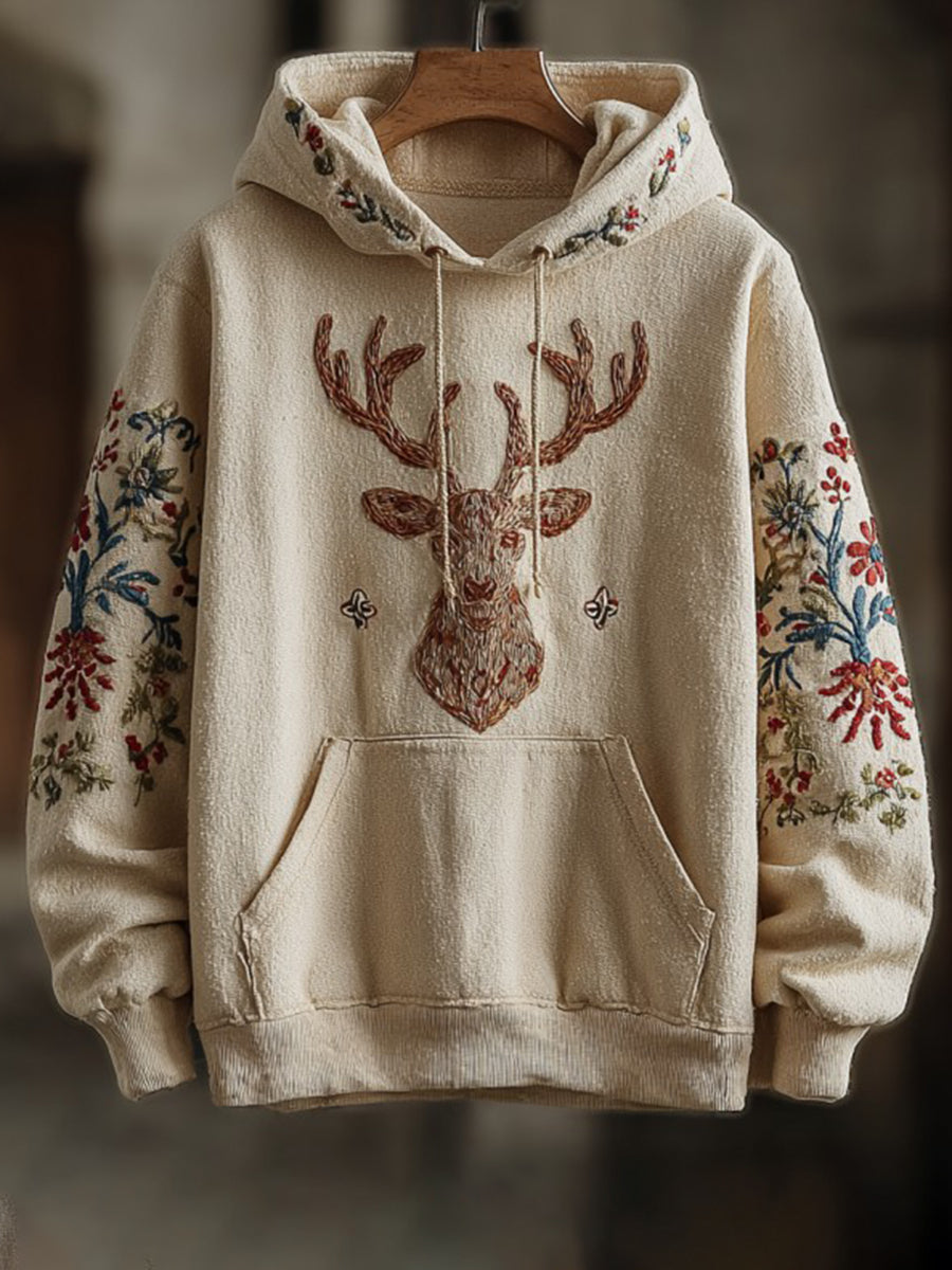 Männer Western Elk Hoodie