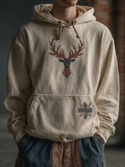 Männer Western Elk Hoodie