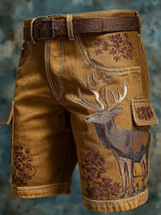 Westliche Elch-Shorts für Herren