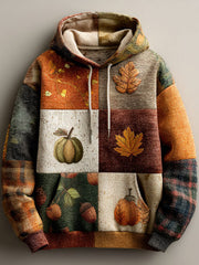 Gedruckter Kapuzen pullover für Damen Herbst gefallen