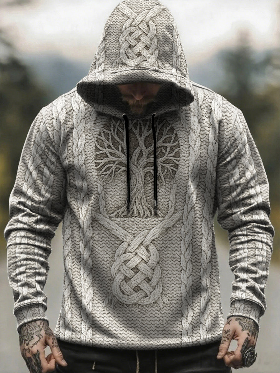 Kapuzen pullover für Herren Viking