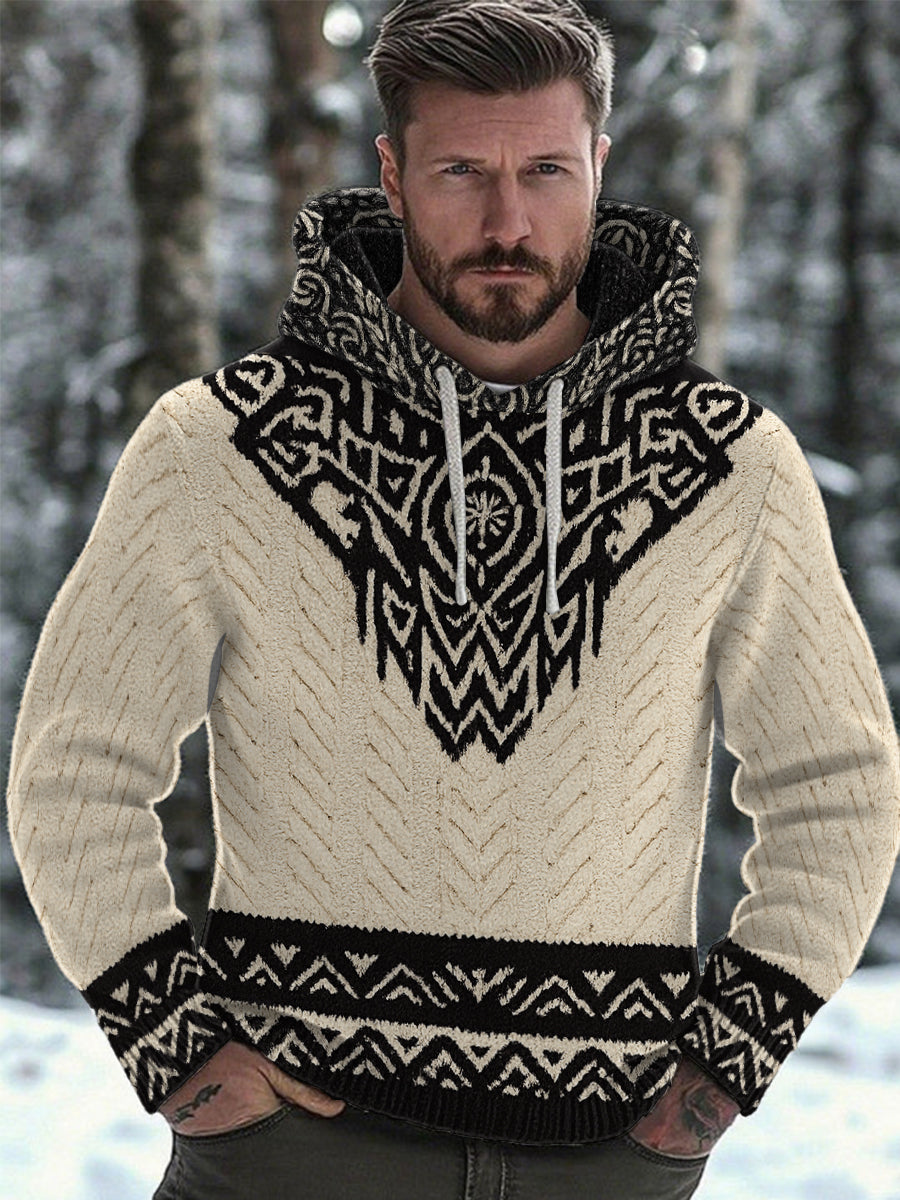 Kapuzen pullover für Herren Viking